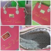 Bolsa louis vuitton rosa