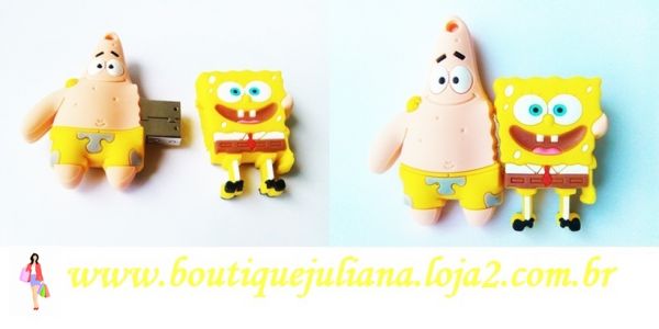 pen drive bob esponja e patrick  4GB